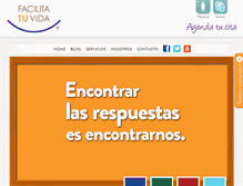 Tablet Screenshot of facilitatuvida.com.mx